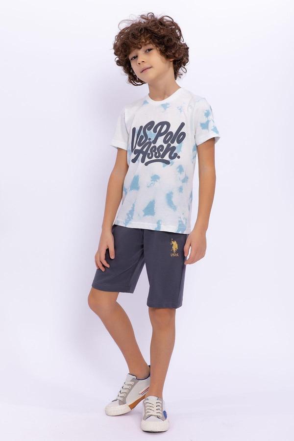 U.S. Polo Assn 1006 Erkek Çocuk Bermuda Takım - Image 1