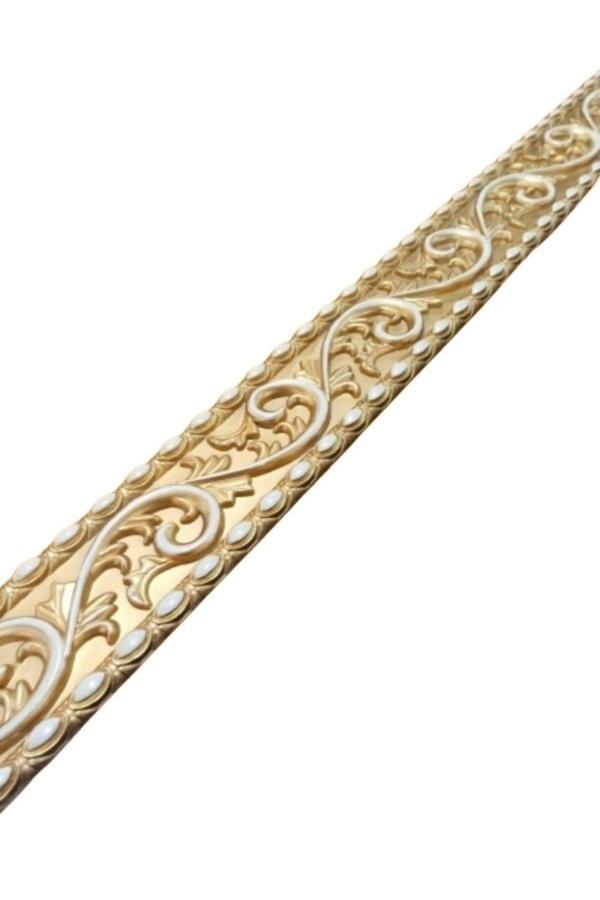 Miva Konsept Dekoratif Poliüretan Saray Duvar&Tavan Çıta Bordürü -Renk : Bronz (En:8.5 Cm-Boy:100 Cm)-Duvar Süsü - Image 1