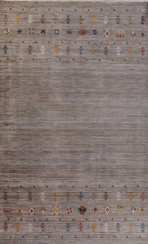 Gabardin Halı 7/24 Serisi 1127 Gri Salon Oturma Yatak Odası Halısı - Image 1