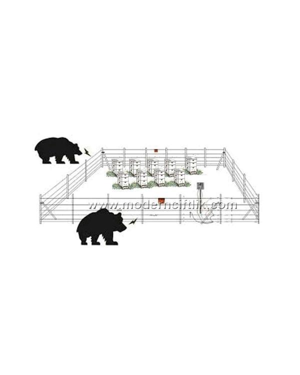 Güneş Enerjili Yaban Elektrikli Çit Sistemi (3900 ile 6400 m² Arası) - Image 1