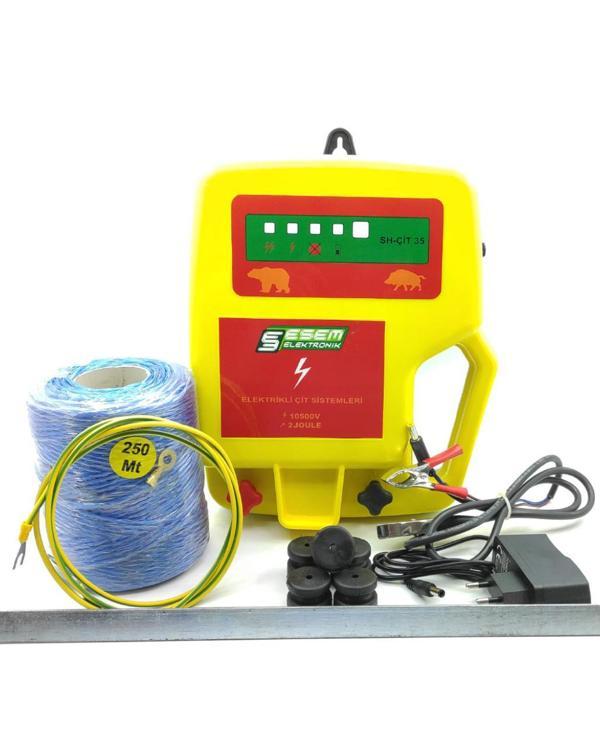 35 ile 40 Dönüm AraYaban Pro 2500 Elektirikli Çit Sistemi (35 ile 40 Dönüm Arası )sı Elektirikli Çit Seti - Image 1