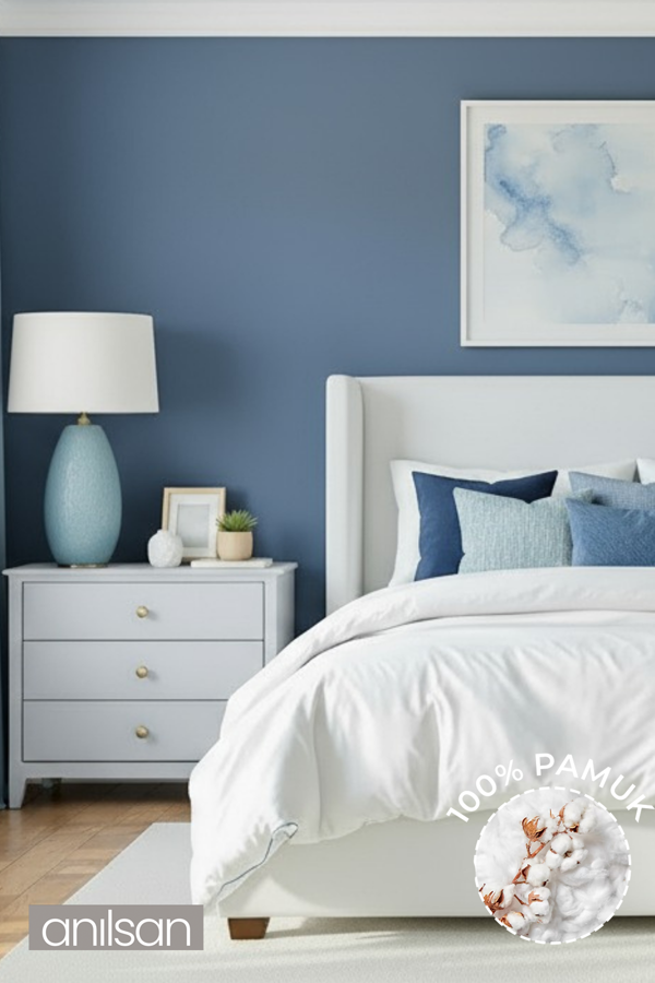 Düz Beyaz Tek Kişilik Lastikli Çarşaf Düğmeli Nevresim Takım %100 Pamuk 1 Adet Yastık Kılıf, 63tel - Image 1