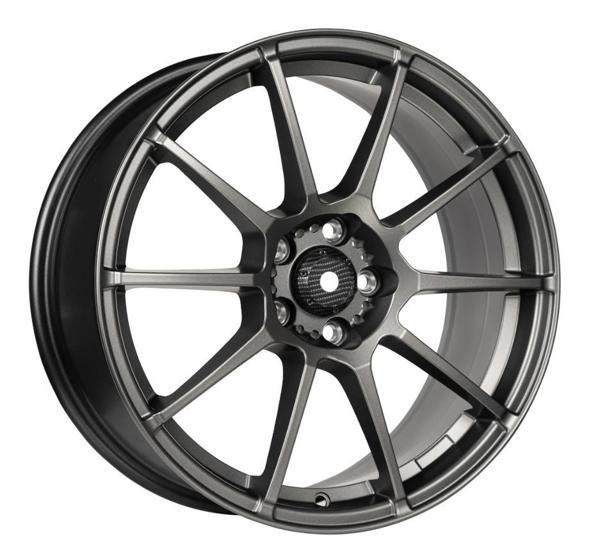 EMR-S1042-108 8.0x18" -5x120 ET33 72.6 Matt Gun Metal Jant (4 Adet) - Image 1