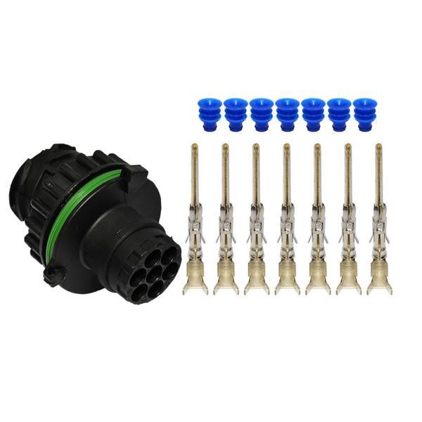 Soket 6 Kablo Stop 7 Pinli Erkek Kablosuz Demonte Kapaksız - Image 1