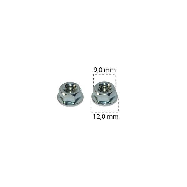 Somun Kendinden Pullu Çinko M5*12X5,2mm Çelik Ford N383255 25 Adet - Image 1