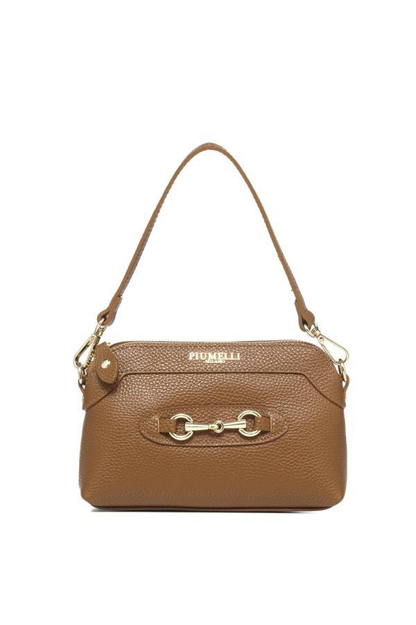 Kadın Çapraz Çanta MISS G  Piumelli Milano Bag D17  Tabacco - Image 1