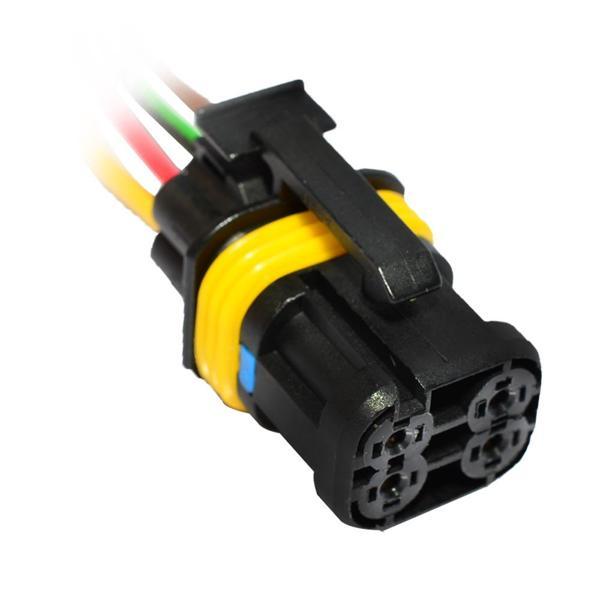 Soket 6 Kablo 4 Pin Elektrik Tesisat 18165000002 81254320392 MAN TGA TGL - Image 1