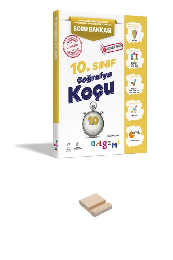 ORİGAMİ 10. Sınıf Coğrafya Soru Bankası + Telefon Standı - Tammat  Yayıncılık - Image 1
