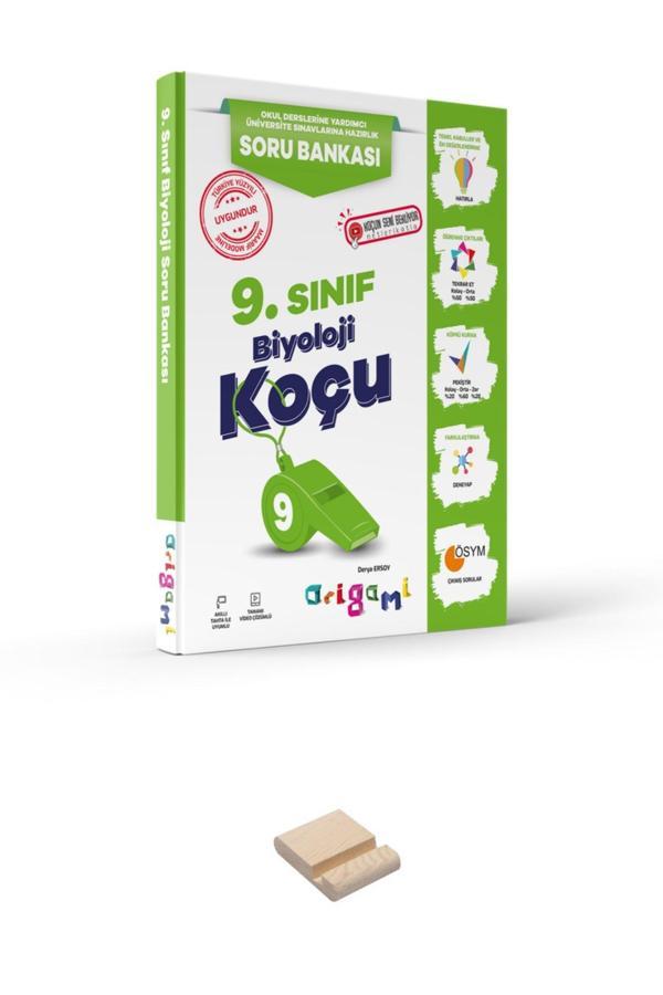ORİGAMİ 9. Sınıf Biyoloji Soru Bankası + Telefon Standı - Tammat  Yayıncılık - Image 1