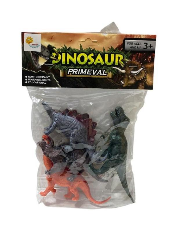 4 Lü Poşette Dinazor Fiğür Seti 8191 - Image 1