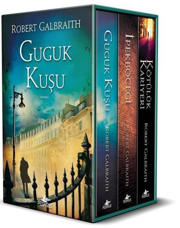 Cormoran Strike Kutulu Özel Set-3 Kitap Takım - Pegasus Yayınevi - Image 1