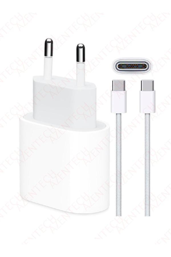 Apple Type-C 35W (Watt) Hızlı Şarj Cihazı Adaptörü Ve Type-C Kablolu Kutulu Set - Image 1