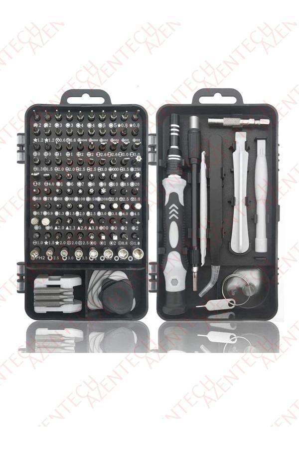 115 Parça Çok Fonksiyonlu Telefon, Bilgisayar, Saat, Elektronik Tamiri İçin Hassas Tornavida Seti - Image 1