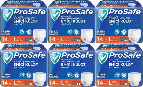 Prosafe Emici Külot Hasta Bezi L - Büyük - Large 84 Adet (6PK*14) - Image 1