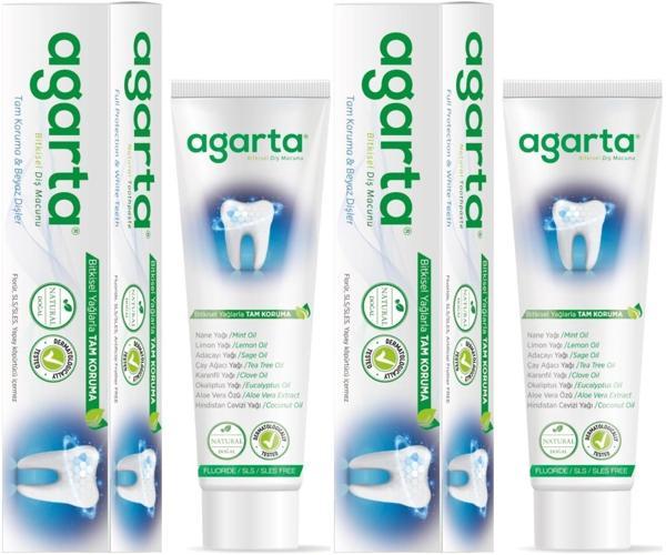 Agarta Doğal Diş Macunu 100ML Bitki Özlü (2 Li Set) - Image 1