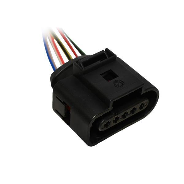 Soket 5 Kablo 1.5mm Serisi Hava Akış Ölçer Fişi 1J0973705 MAF Otomatik Su Geçirmez Konnektör Tel Örg - Image 1