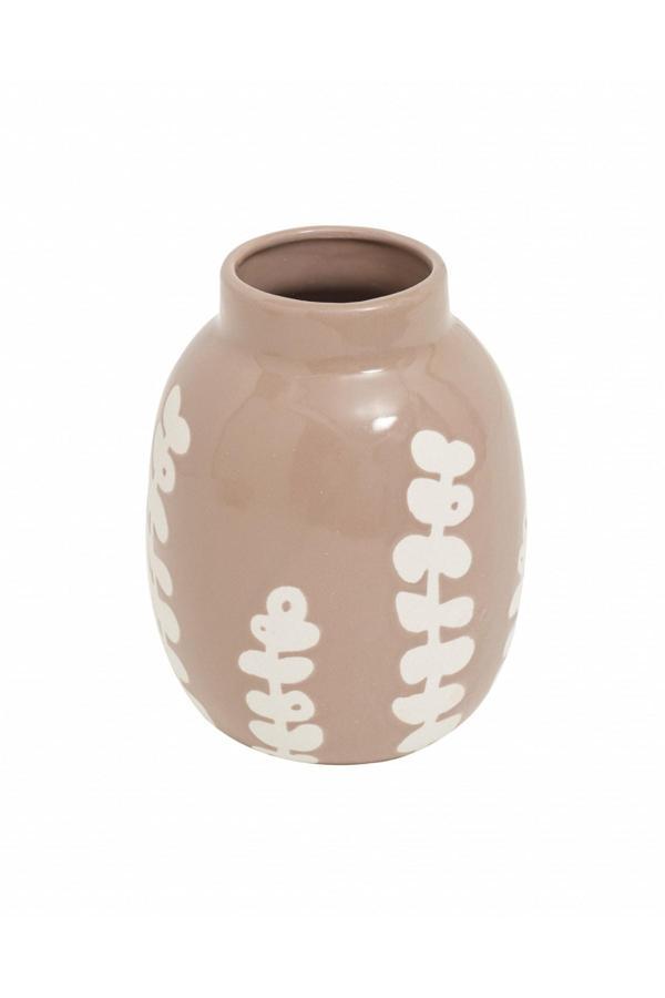 Karaca Home Romance Naturel Vazo 19 cm - Image 1
