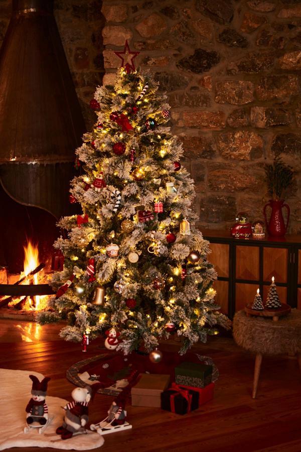 Karaca Home New Year Yılbaşı Işıklı Karlı Yılbaşı Çam Ağacı 210 Cm - Image 1