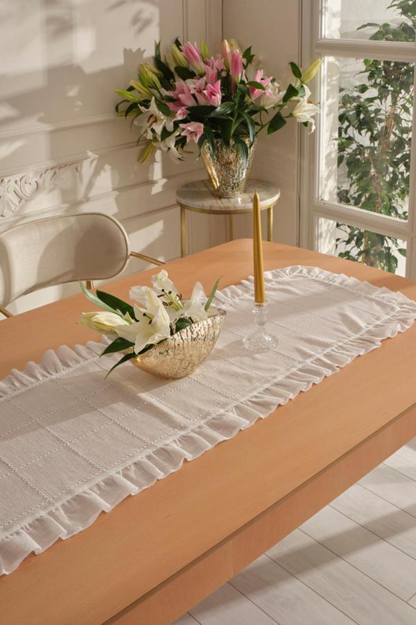 Karaca Home Lalisa Dertsiz Runner 45X150 cm Bej - Image 1