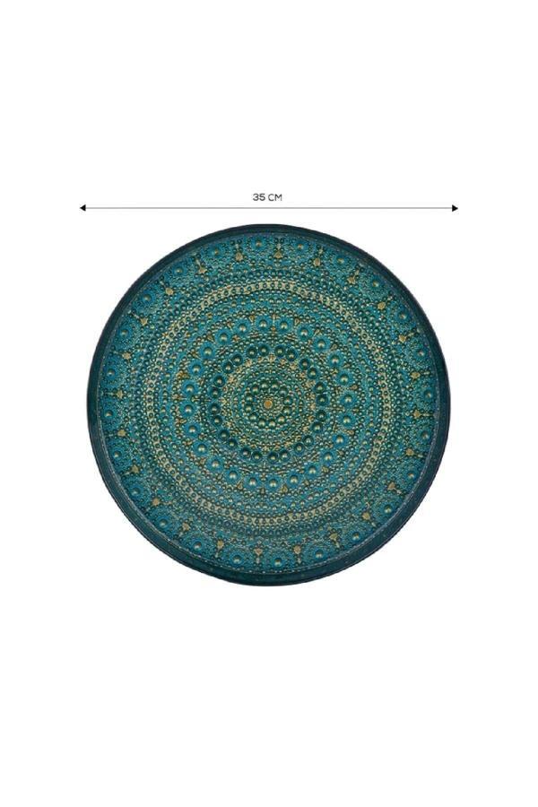 Karaca Rashel Yeşil Tepsi - Image 1