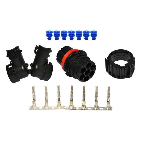 Soket 6 Kablo Stop 7 Pinli Kablosuz Demonte Kapaklı A0025452481 Mercedes Kamyon - Image 1