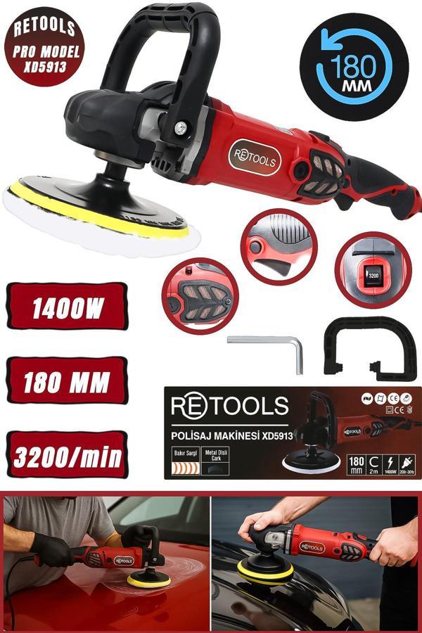 RETOOLS BORDO PRO POLİSAJ 1400 W - Image 1