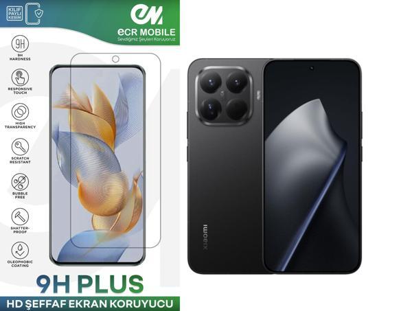 Xiaomi 15T/15T Pro ile Uyumlu Ekran Koruyucu 9H Esnek Nano Cam Şeffaf - Image 1