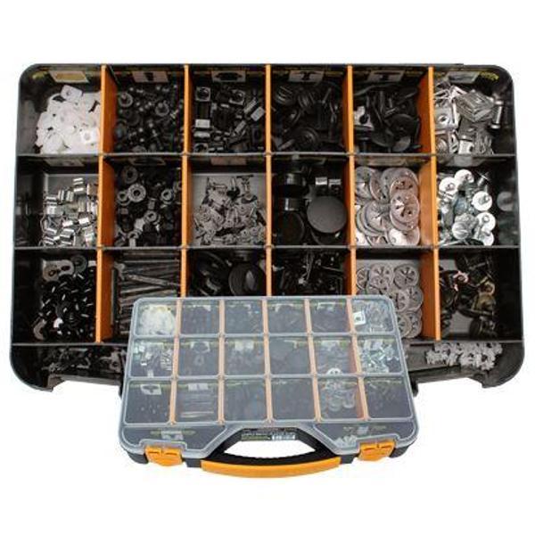 Metal ve Plastik Klipsler Çanta Seti VW Grubu 486 Adet - Image 1