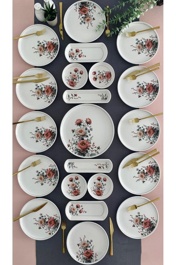 Hasbahçe 12 Kişilik 21 Parça Kahvaltı Takımı - Image 1