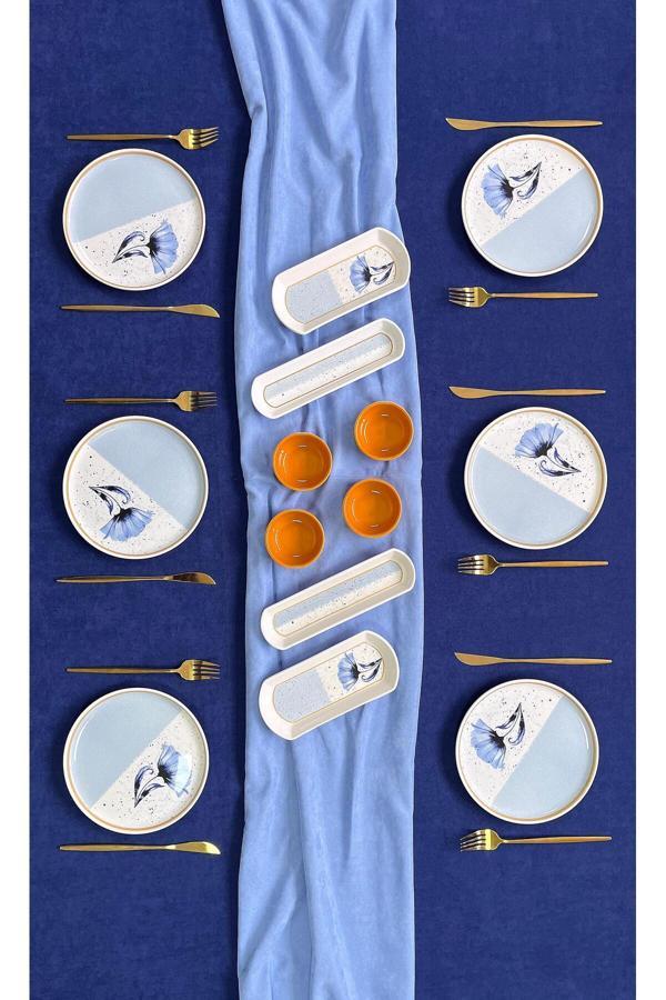 Gelincik Model 6 kişilik 14 Parça Kahvaltı Takımı - Image 1