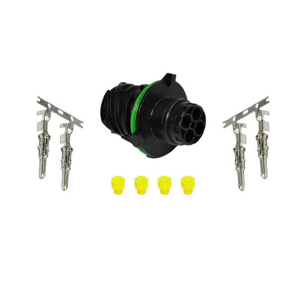 Soket 4 Pin Sensör ERKEK 1-967402-1 1-967325-1 Tyco - Image 1