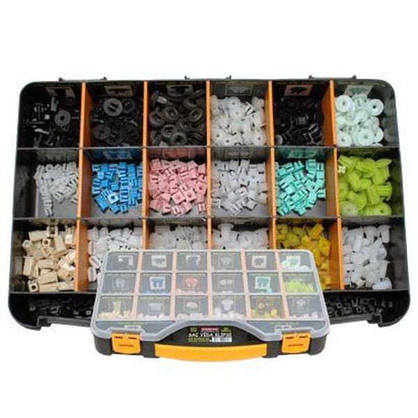 Sac Vida Klipsleri Çanta Seti 600 Adet Universal - Image 1