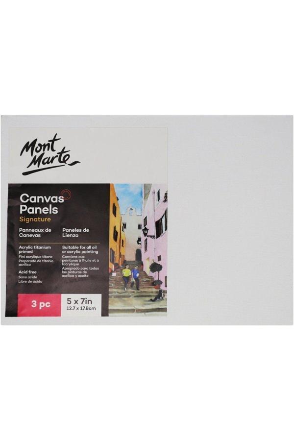 MM Kanvas Panel 12.7x17.8cm 3'lü Signature - Image 1