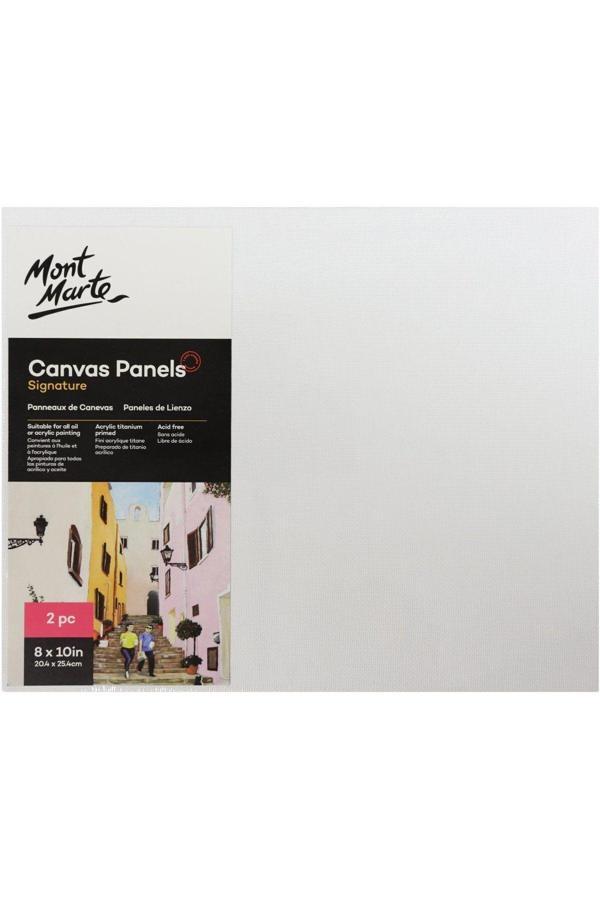 MM Kanvas Panel 20.4x25.4cm 2'li Signature - Image 1