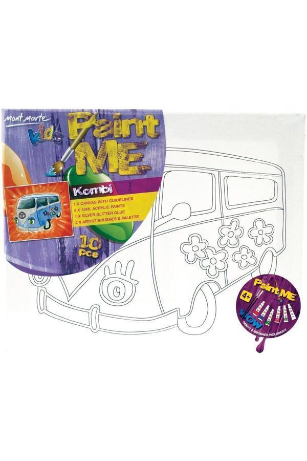 M.M. Kanvas Tablo ve Boyama Seti 9 Parça - Combi - Image 1