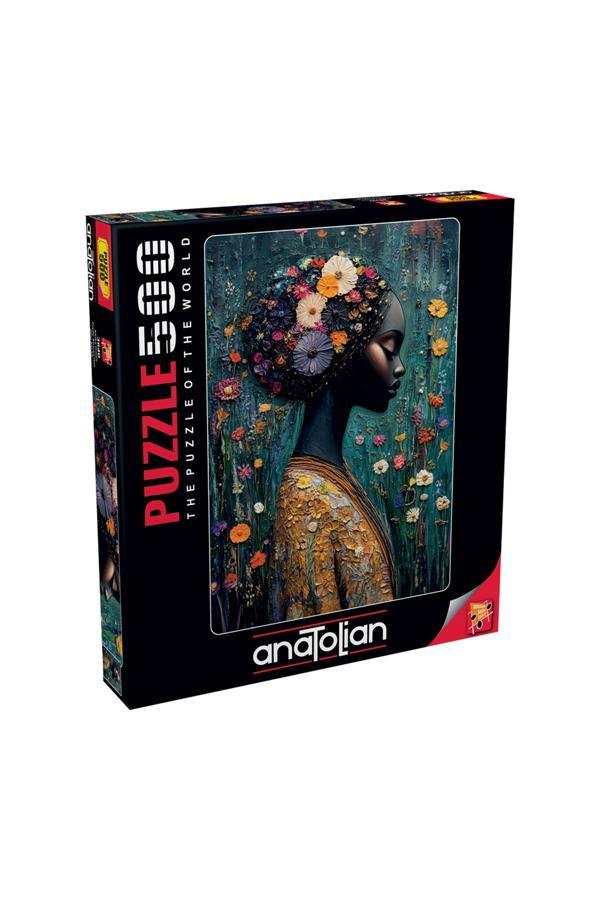 Anatolian 500 Parçalık Puzzle - Afrika Güzeli 3640 - Image 1