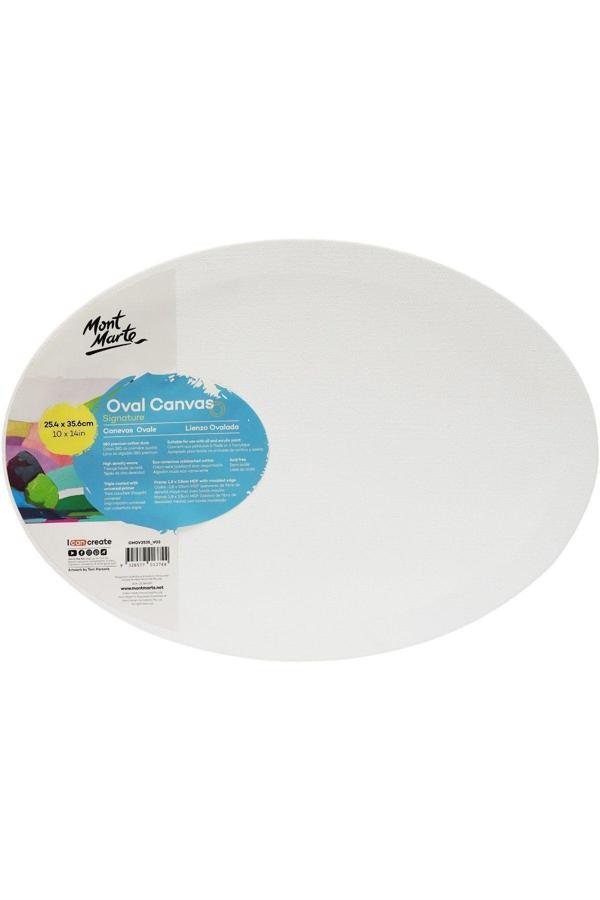 MM Signature Kanvas Oval D.T. 25.4x35.6cm - Image 1