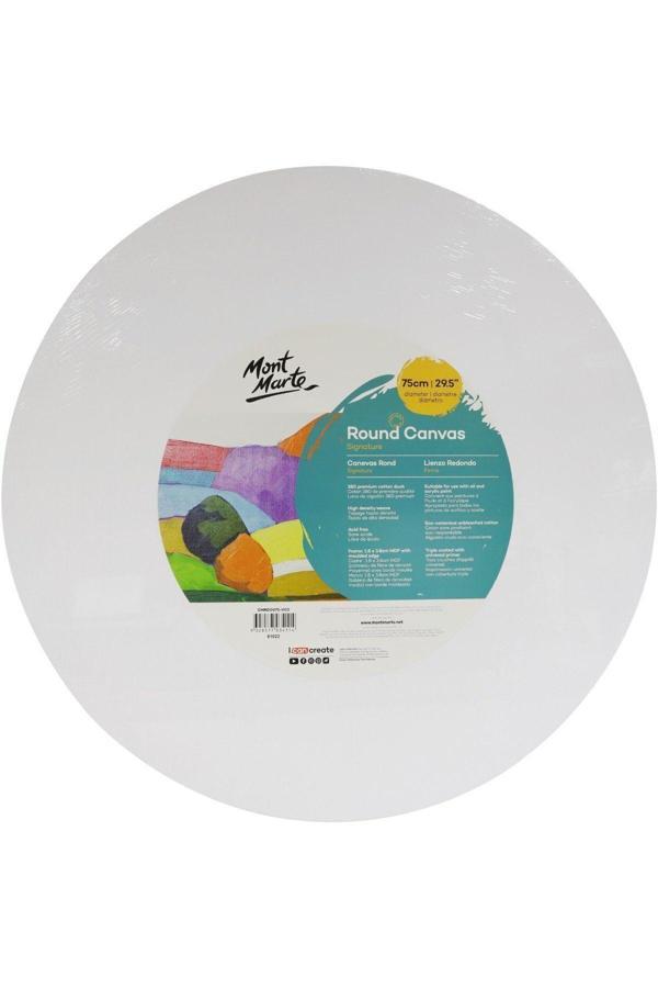 MM Signature Kanvas Yuvarlak 75cm - Image 1