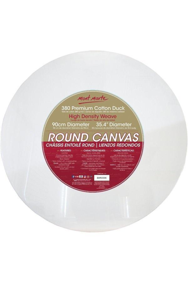 MM Signature Kanvas Yuvarlak 90cm - Image 1