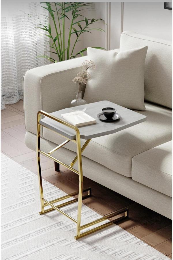 Frefly Store A-Plus Katlanabilir C Sehpa - Yan Sehpa - Image 1