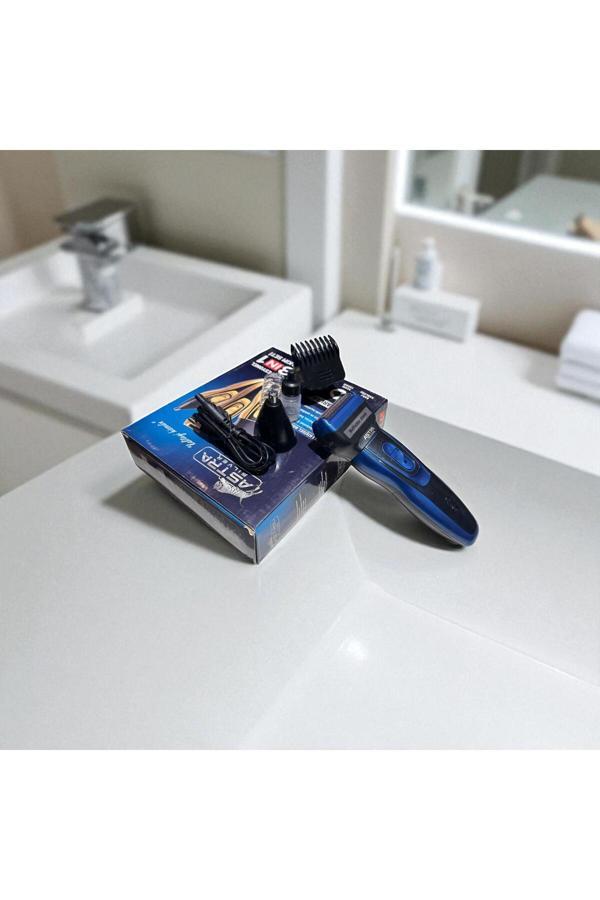 Frefly Asstra 3 Başlıklı Yenilenmiş Modeliyle Profesyonellerin Tercihi In1 Tıraş Makinesi Saç,Sakal,Vücut - Image 1