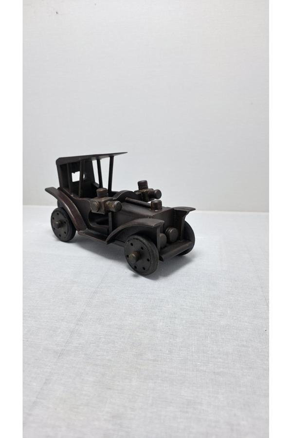 Frefly El Yapımı Doğal Ahşap Dekoratif Araba Antika Tarzı Nostaljik Koleksiyonluk Özel Üretim - Image 1