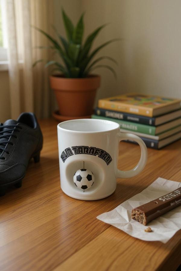 Myk Hediye Ve Sanat Atölyesi 3D Stres Top Lu Kupa Siyah Beyaz 250Mg - Image 1