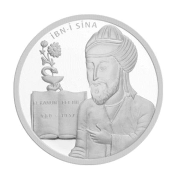 AgaKulche İbni Sina Gümüş Sikke Coin - Image 1