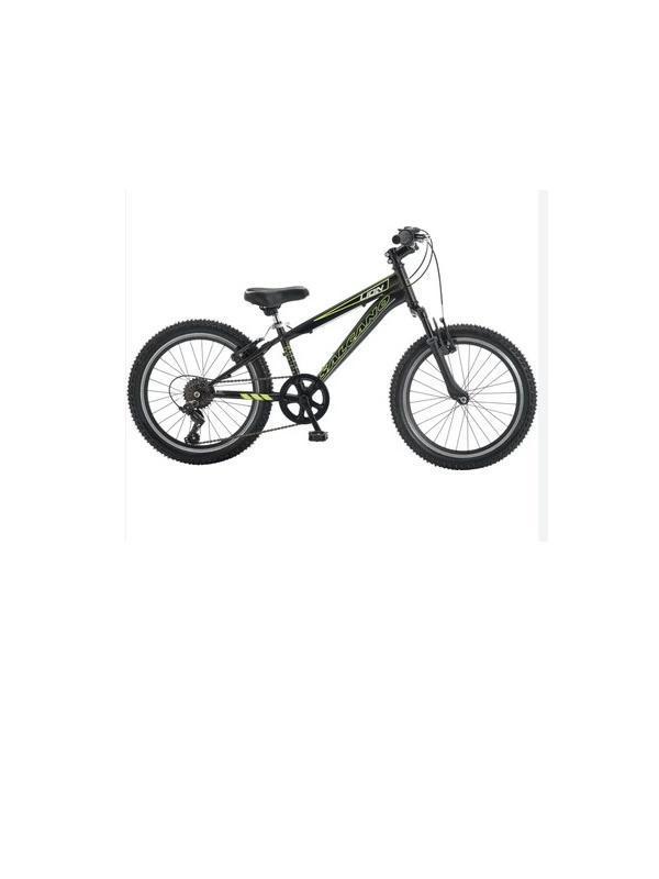 Salcano Lion 20 V Fren 6 Vites 20 Jant Çocuk Bisikleti Siyah Sarı - Image 1