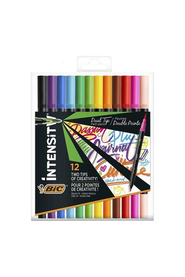 Bic Intensıty Dual Çift Tar.Keçeli Kal.12Li 989695 - Image 1