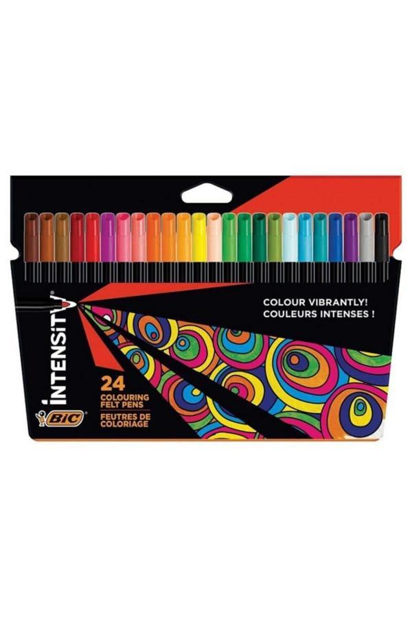 Bic Intensity 24 Renk Keçeli Kalem - Image 1