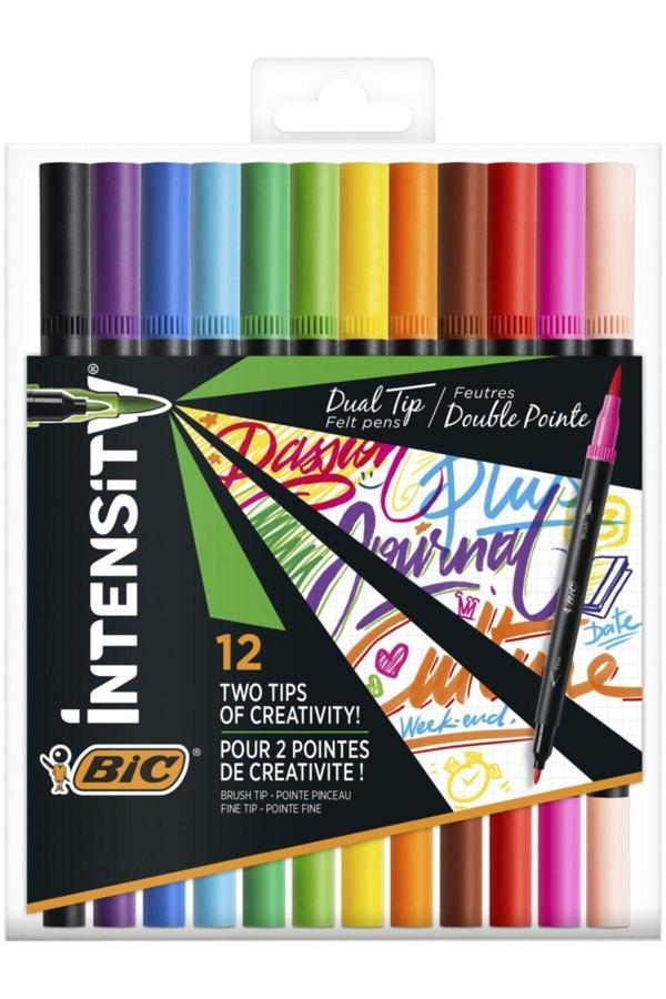 Bic Intensıty Dual Çift Tar.Keçeli Kal.12Li 989695 - Image 1