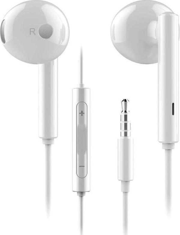 Aux Mikrofonlu Beyaz Kulaklık 3.5 mm - Image 1
