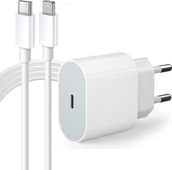 Sesatech Apple Uyumlu Iphone Hızlı Şarj Kablosu Ile Iphone 20 W Iphone Şarj Cihazı Iphone Şarj Kablosu Ile 1 M - Image 1